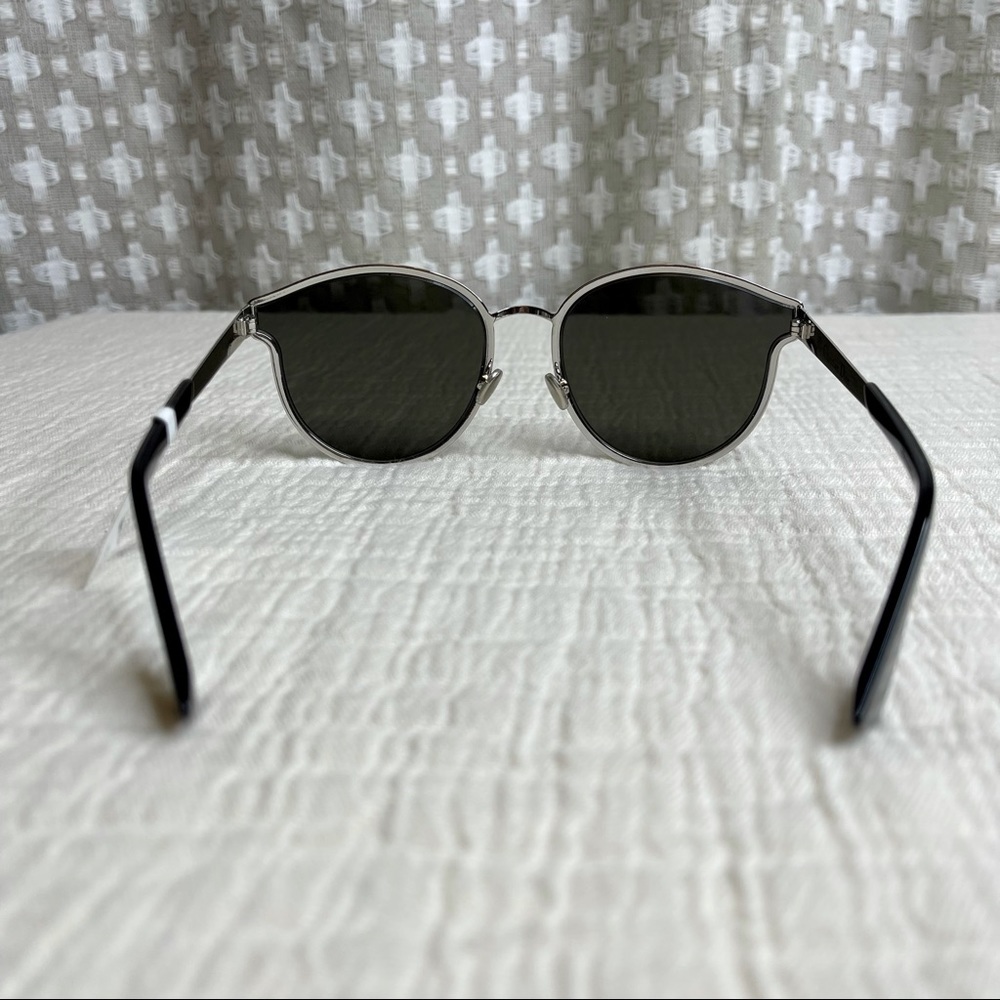 CHRISTIAN DIOR Sunglasses Marble Silver w/case NWT - Picture 11 of 16